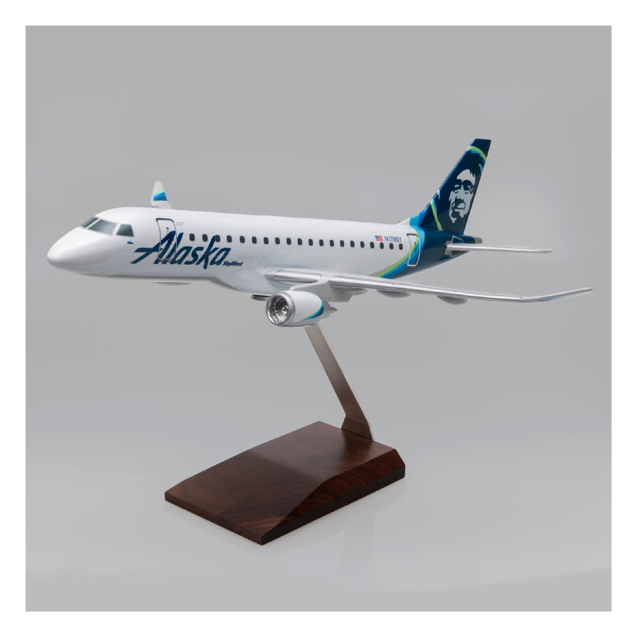 Alaska E175 Resin Model