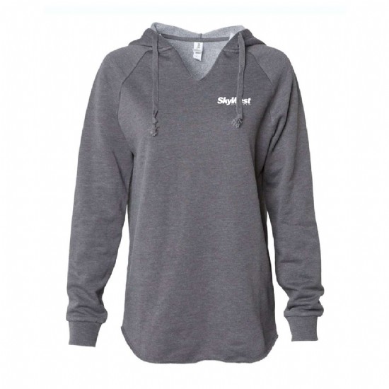 Women's Lightweight California Wave Wash Hooded Sweatshirt #2