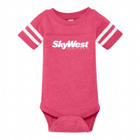 Infant Football Fine Jersey Bodysuit #2