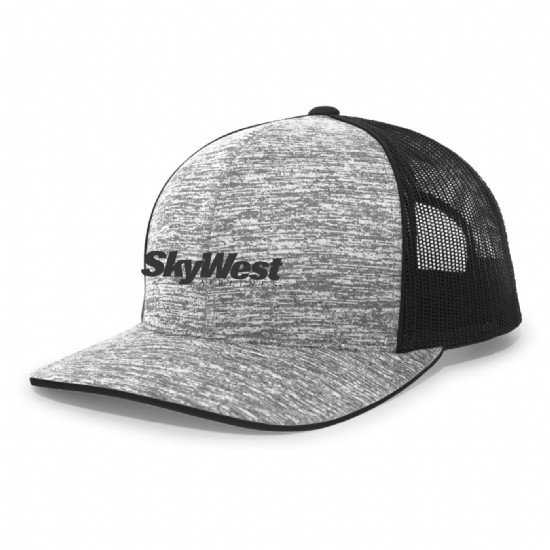 Aggressive Heather Trucker Snapback