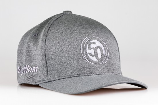 50 Year Flex Fit Cap - White Logo