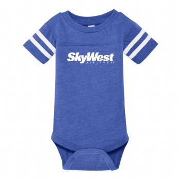 Infant Football Fine Jersey Bodysuit